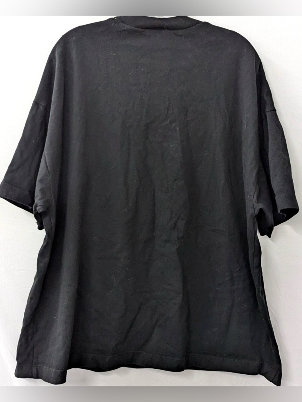 Essentials Fear of God Black Oversized Crew Neck T-Shirt Unidex Size Small - Picture 10 of 10